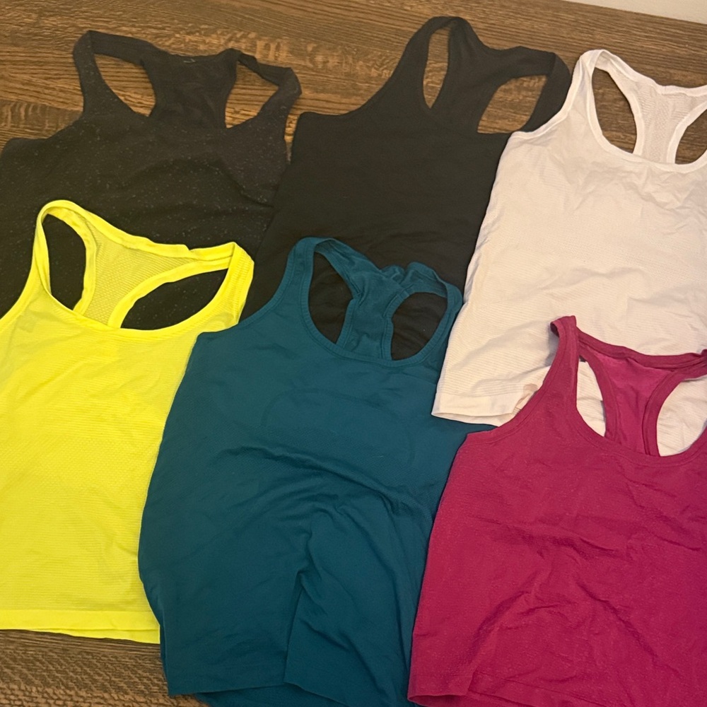 Lot of 6 swiftly tech Lulu tanks